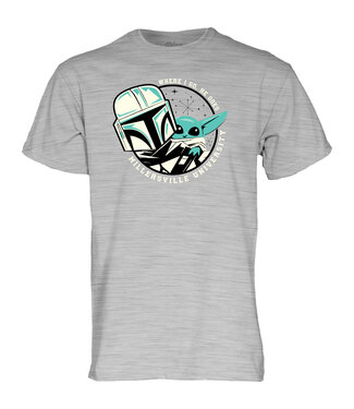 Star Wars Grogu Tee Heather Grey