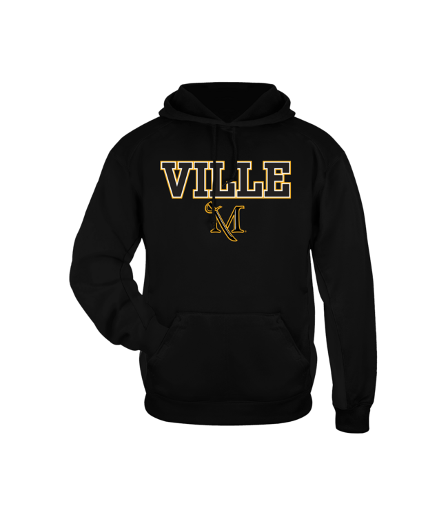 Performance Fleece Hood Ville Over M-Sword