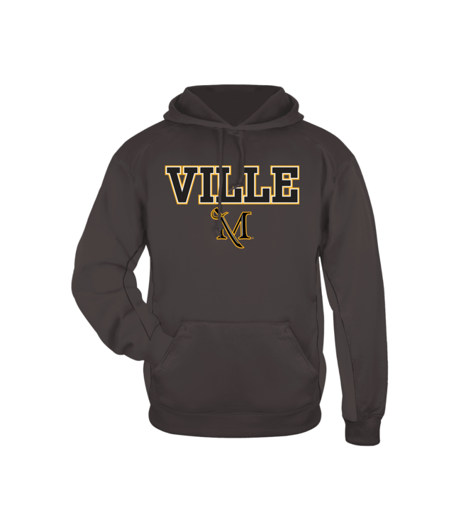 Performance Fleece Hood Ville Over M-Sword