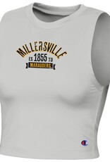 Champion Women's Inline Crop Tank Silver Opal
