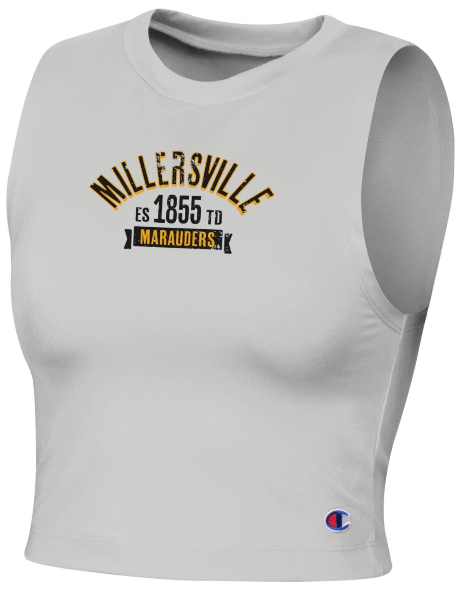 Champion Women's Inline Crop Tank Silver Opal