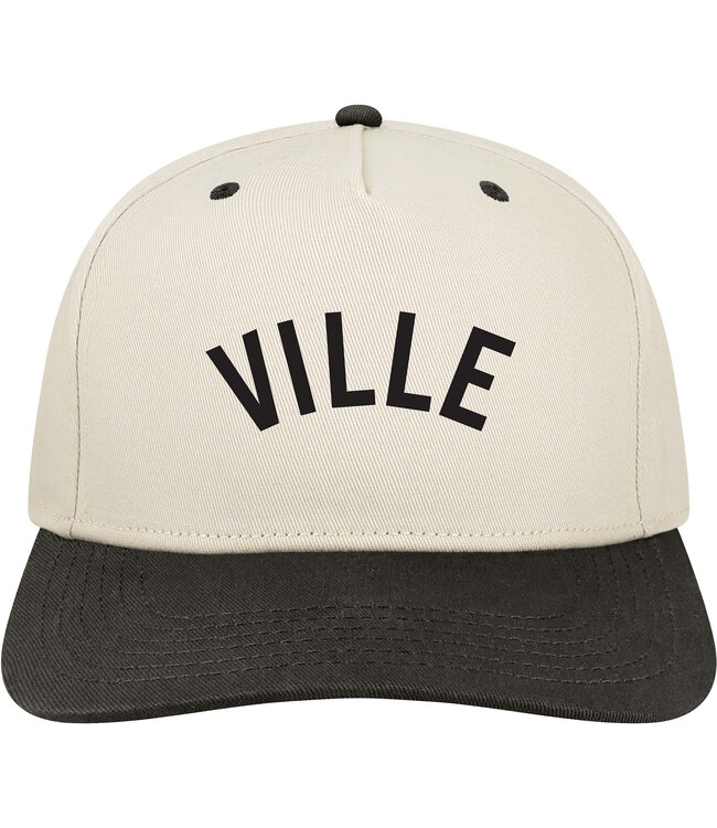 Heritage Twill Adjustable Cap Ville Stone/Black