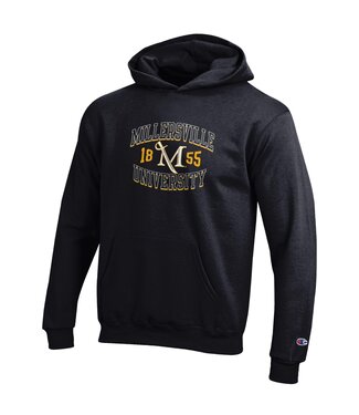 Champion Youth Powerblend Hood Black