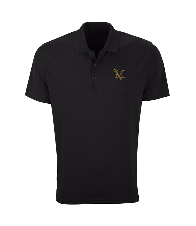 Alternative Apparel Vansport M-Sword Polo Black