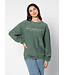 Corded Crew with Embroidery