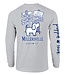 Puppie Love Millersville Direction Sign Long Sleeve Tee Oxford Heather