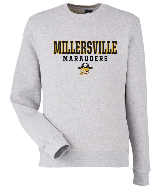 Lightweight Crew with Pirate Oxford Heather