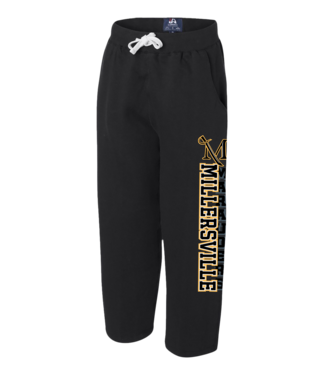 Premium Open Bottom Sweatpants Millersville Marauders