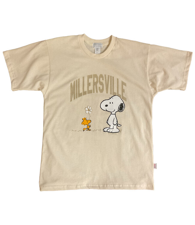Snoopy Tonal Short Sleeve Tee Oatmeal