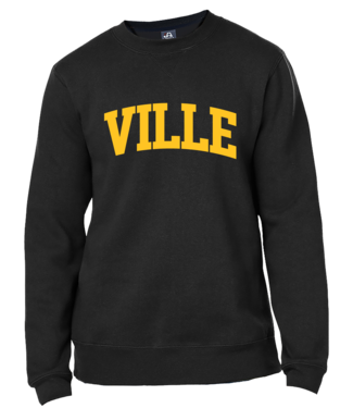 Ville Old Gold Felt Premium Crew Black