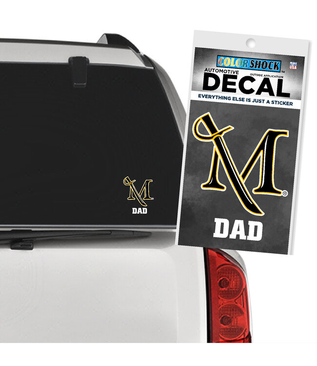 Dad M Sword Decal