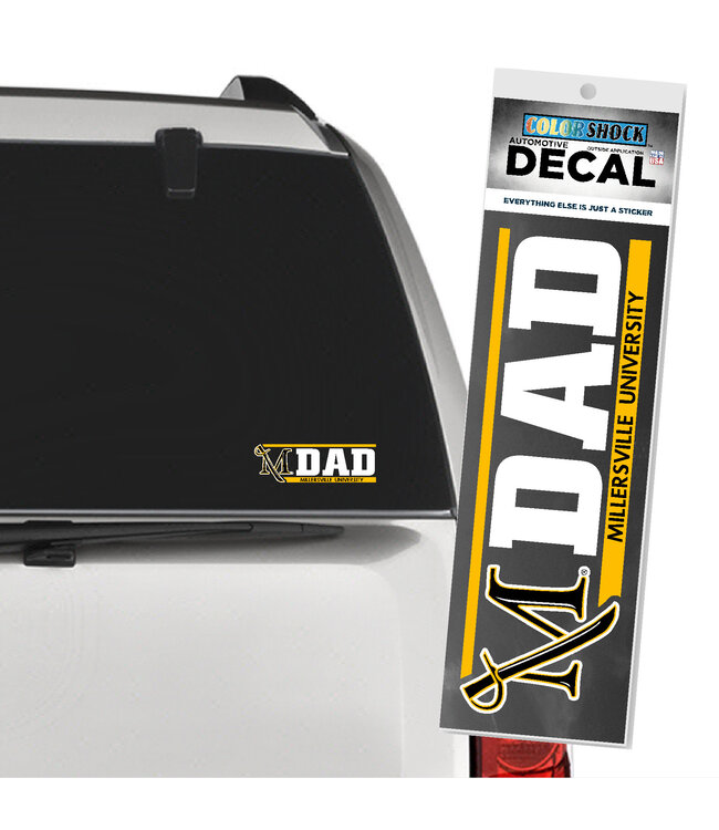 Millersville University Dad Decal