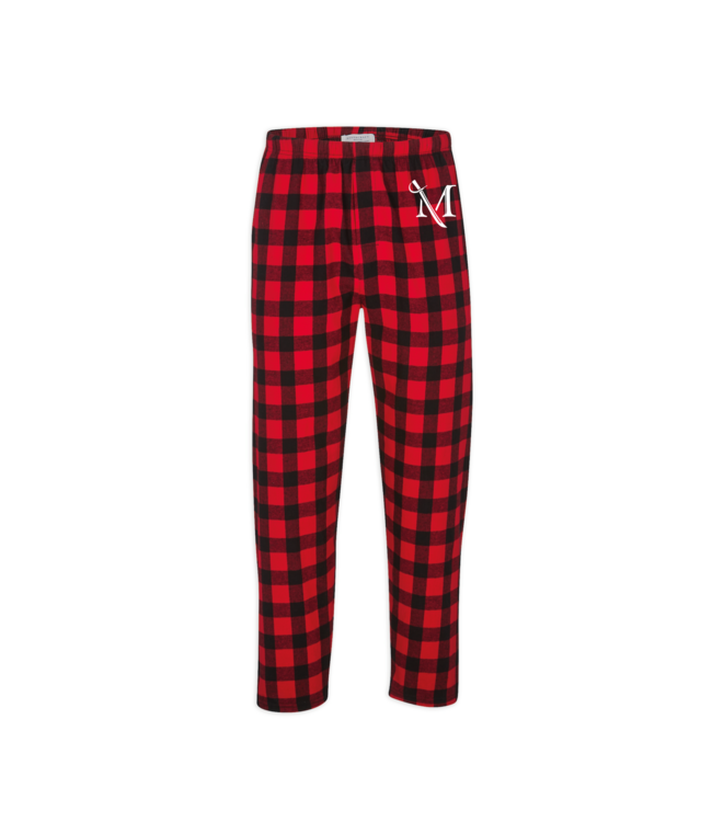 Buffalo Check Red Plaid Flannel Pants