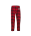 Buffalo Check Red Plaid Flannel Pants