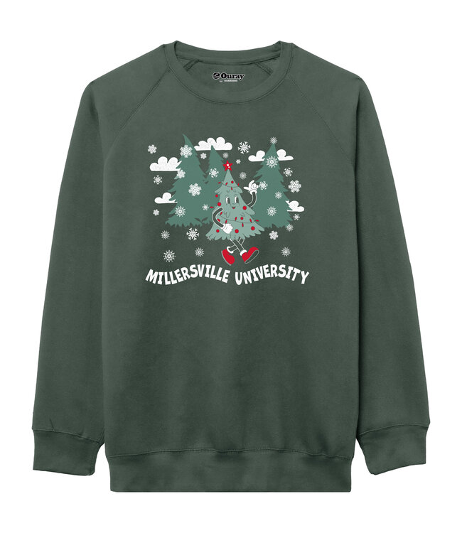 League Walking Tree Crew Dark Green