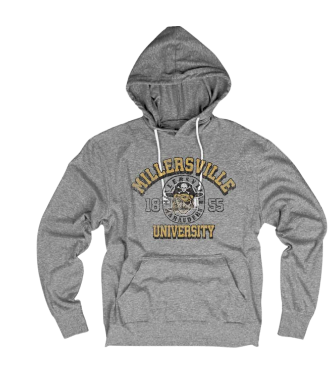 Triblend Hooded Tee Heather