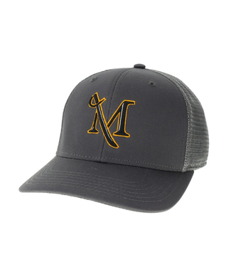 League Mid Pro Snapback with M-Sword Dark Grey