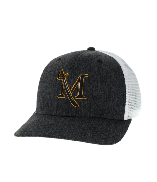 League Mid Pro Snapback with M-Sword White/Black