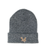 League Black Marled Yarn Cuff Beanie