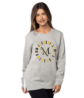 Women's Back To Basics Heather Grey Tunic Crew