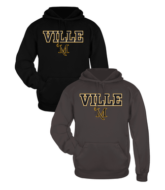 Performance Fleece Hood Ville Over M-Sword