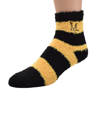 Striped Fuzzy Sock