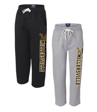 Premium Open Bottom Sweatpants Millersville Marauders