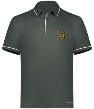 Men's Performance M-Sword Polo Iron Grey