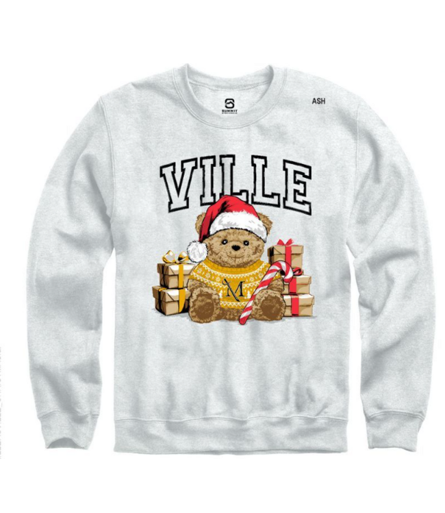 Summit Holiday Bear Crew Ash