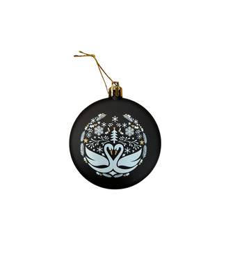 Millersville Swan Disc Ornament