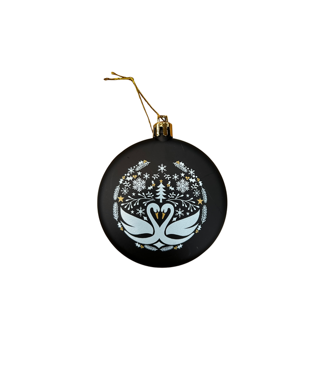Millersville Swan Disc Ornament