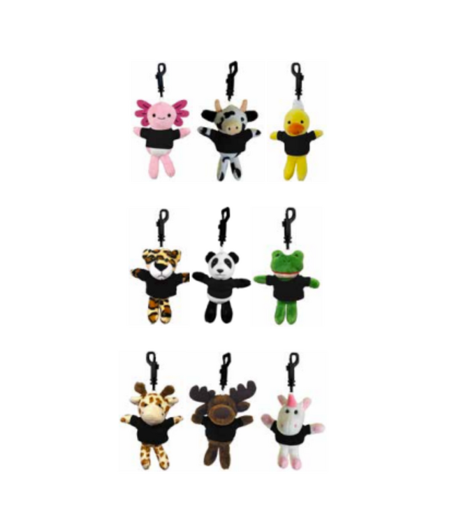 Mini Plush Keychain/Bag Charm