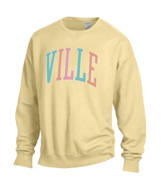 Comfort Wash Colorful Ville Crew Squash