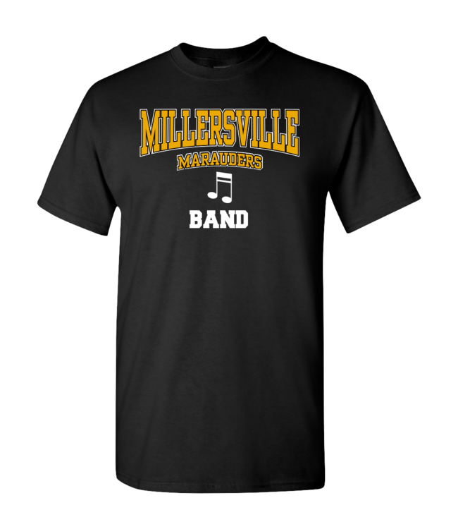 Millersville Marauders Sports Tee (A-K) Black