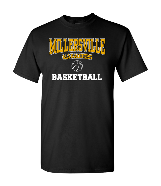 Millersville Marauders Sports Tee (A-K) Black
