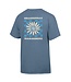 Comfort Wash Flower Tee Saltwater