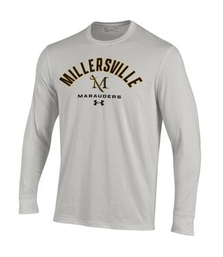 Under Armour Performance Cotton Longsleeve Tee Silver Heather