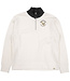 Cloud Fleece 1/4 Zip Ivory/Black
