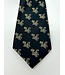Black Woven M-Sword Necktie