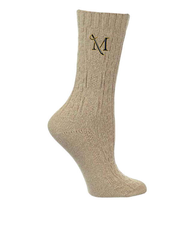 Women's Cable Knit Crew Socks