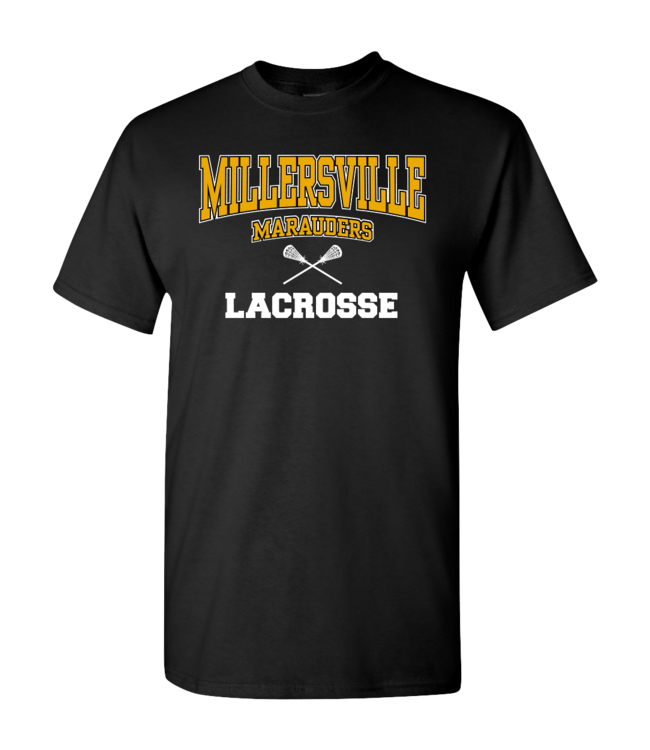 Millersville Marauders Sports Tee (L-Z) Black