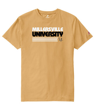 League All American "Retro Shot" Tee Varsity Gold