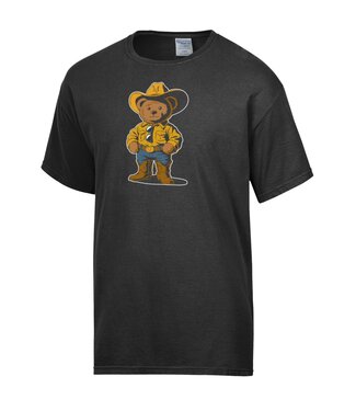 Cowboy Bear Tee Black