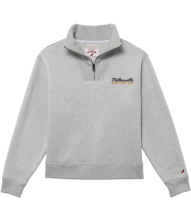 League 1991 1/4 Zip Vintage Grey