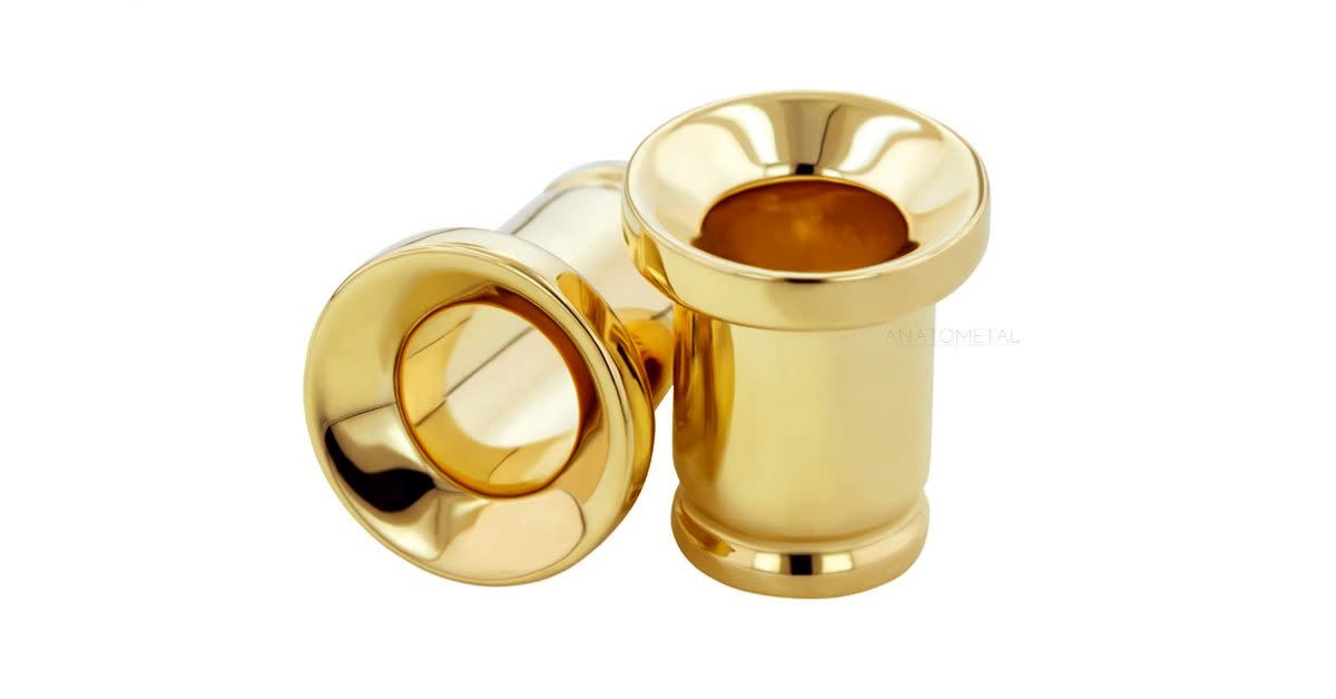 Anatometal Titanium Single Flare Eyelets PAIR