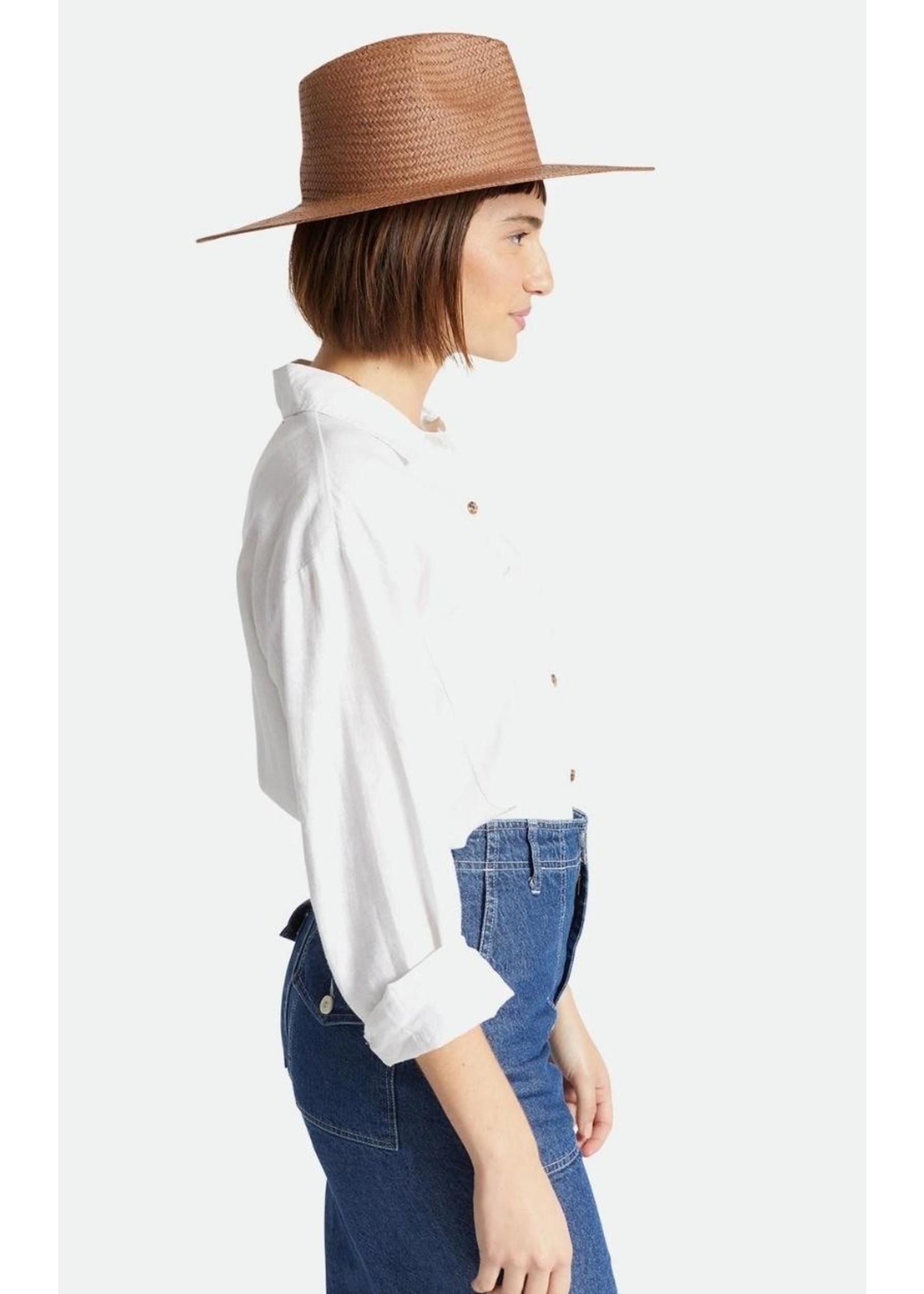 Seaside Sun Hat Brown - Wildflowers 