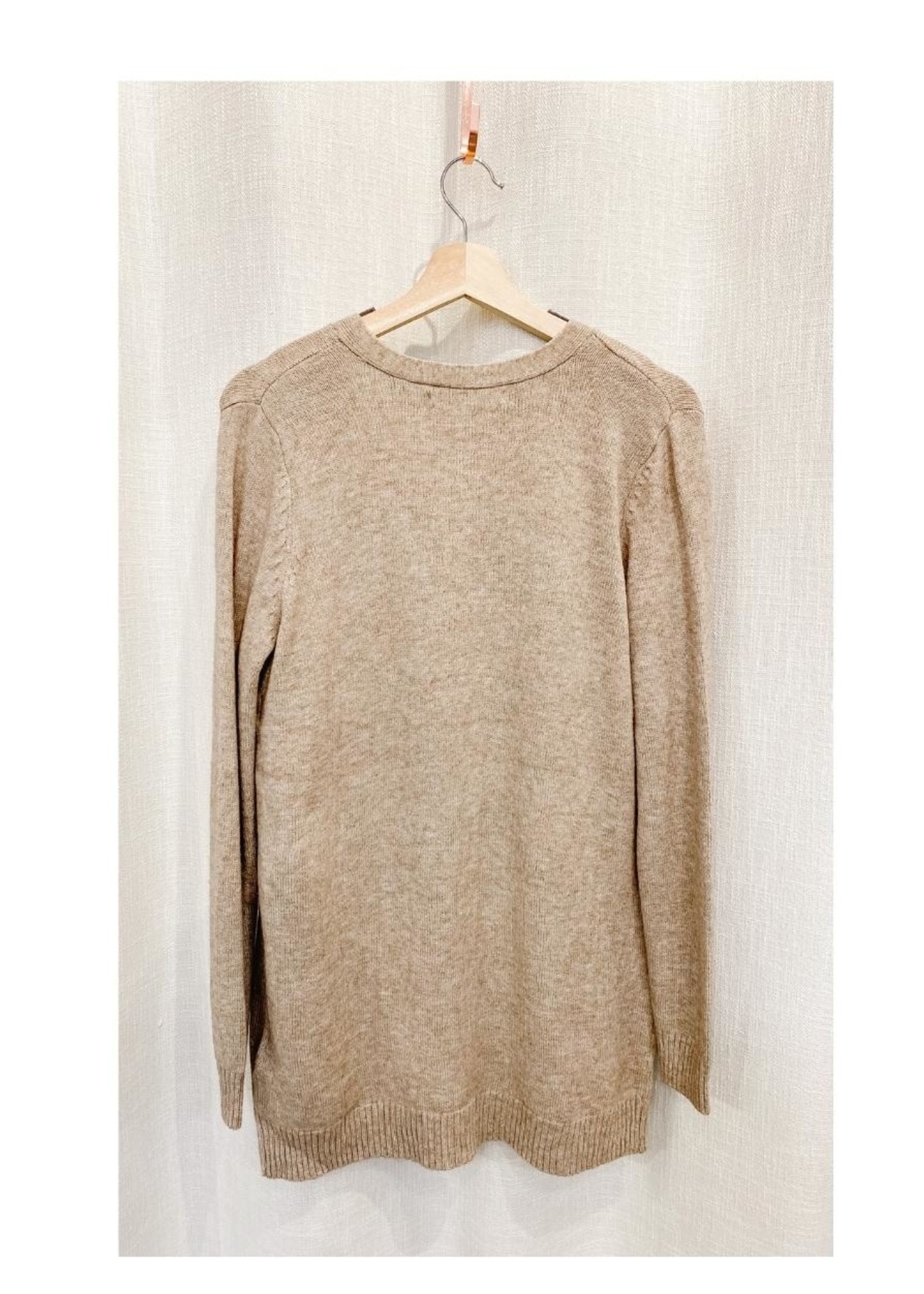 Only Luca Open Cardi - Sand