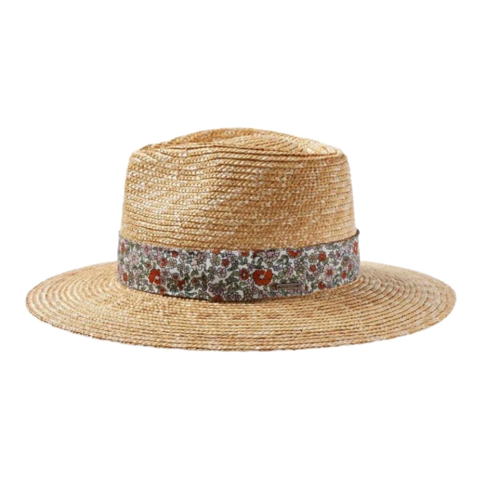 Joanna Straw Short Brim Hat Wildflowers Style & Co.