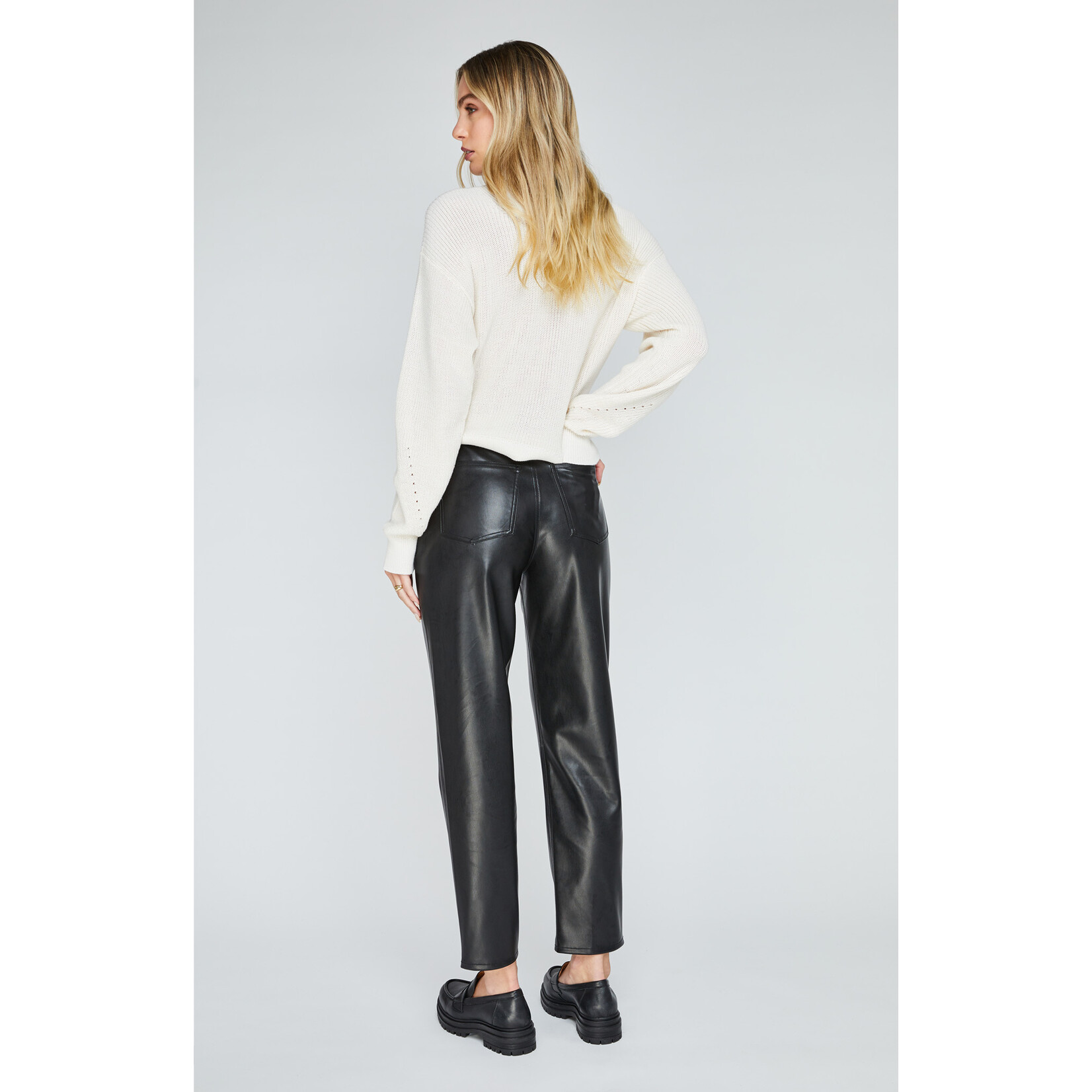 Gentle Fawn Carter Straight Leg Faux Leather