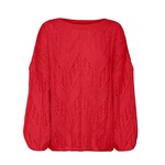 Vero Moda Noelle Boatneck knit - Red